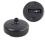 Black Plastic Parasol Base (10-12L)