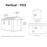 Keter Newton Shed 2.0 (13x7.5)