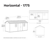 Keter Newton Shed 2.0 (7.5x17)