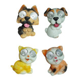 Animal Solar eyes Ornaments 4 Asso (11cm)