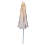 Ivory Parasol with Aluminium Pole (2.5m)
