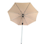 Sand Parasol with Aluminium Pole (2.5m)