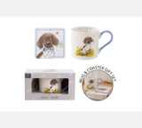 Spaniel Mug & Coaster Gift Set