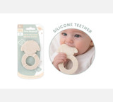 Farm Friends White Lamb Silicone Teether