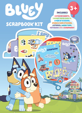 Blue Bluey Scrapbook Kit