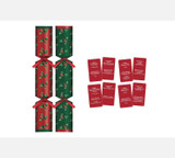 Holly Print Catering Crackers (10 Inches)