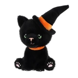 Black Cat with Witches Hat (15cm) (Assorted Designs)