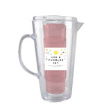 Summer Jug & 4 Tumbler Set (Assorted)