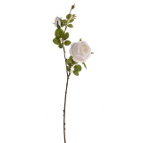Pure White Rose Spray (64cm)