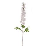 Pure White Delphinium Stem (89cm)