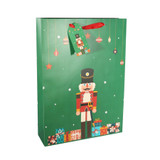 Christmas Nutcracker Extra Large Gift Bag with Tag (45cm)