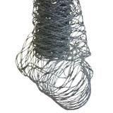 Silver Mesh Ribbon Roll (180cm)