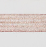 Rose Pink Glitter Mesh Ribbon (63mm x 9.1m)