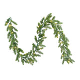 Spruce Garland Pre Lit Warm White (6ft)