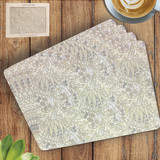 Neutral Artichoke Placemats Set