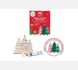 Wooden Tree Ornament Painting Set
