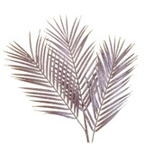 Pink Glitter Fern Spray (82cm)