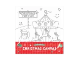 Christmas Colour Your Own Canvas (Assorted)