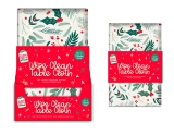 Festive Printed Wipe Clean Tablecloth (178cm)