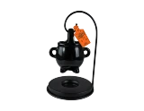Black Halloween Cauldron Oil Burner (19cm)