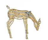 LED Gold Reindeer (65cm)