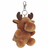 Palm Pals Cinnamon Reindeer Clip-On (4 Inch)