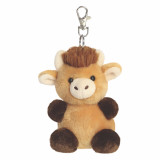 Palm Pals Hubert Highland Cow Clip-On (4 Inch)