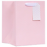 Pink Polka Plant Bag (Medium)