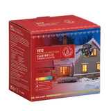 Multi-Coloured LED Cluster Lights Twinkle Effect (1512 Lights) (14m)