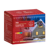 Multi-Coloured LED Cluster Lights Twinkle Effect (768 Lights) (7m L)