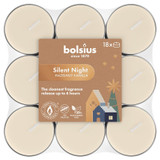Bolsius True Glow Silent Night Fragrance Tea Lights (Pack of 18)