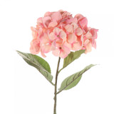 Large Hydrangea Peach (68cm)