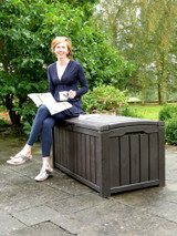 Glenwood 390L Wood-Panel Hideaway Box Glenwood 390L Wood-Panel Hideaway Box