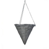Grey Wash Willow Hanging Basket (14 inch) Grey Wash Willow Hanging Basket (14 inch)