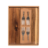  Cheese Picks & Cheeseboard Set