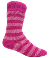 Ladies Stripe Thermal Sock (Assorted Designs)