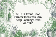 30+ UK Front Door Planter Ideas You Can Keep Looking Great All Year