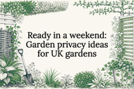 Ready in a weekend: Garden privacy ideas for UK gardens