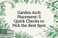 Garden Arch Placement: 5 Quick Checks to Pick the Best Spot