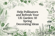 Help Pollinators and Refresh Your UK Garden: 10 Spring Decorating Ideas