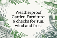 Weatherproof Garden Furniture: 6 checks for sun, wind and frost