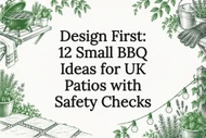 Design First: 12 Small BBQ Ideas for UK Patios with Safety Checks