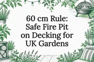 60 cm Rule: Safe Fire Pit on Decking for UK Gardens