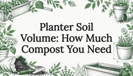 Planter Soil Volume: How Much Compost You Need