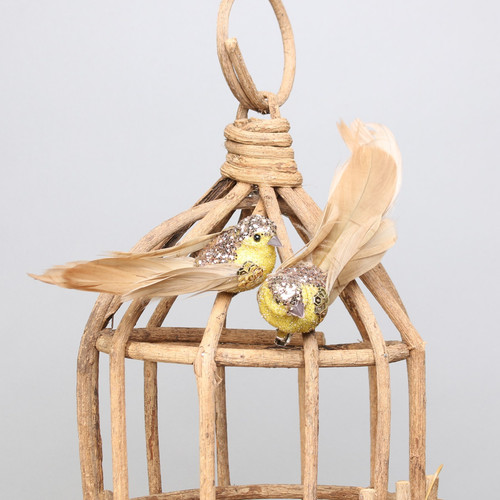 Gold Glitter Bird with clip Gold Glitter Bird with clip