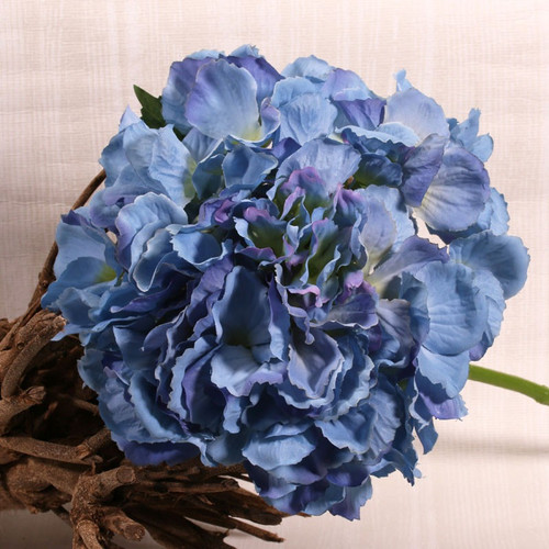 Blue Short Stem Hydrangea 42cm Blue Short Stem Hydrangea 42cm