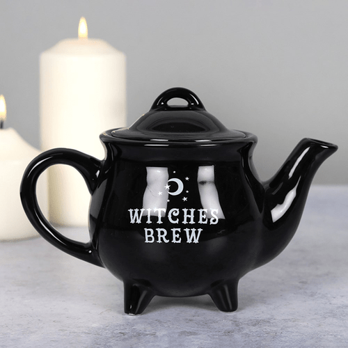 Witches Brew Ceramic Black Tea Pot 