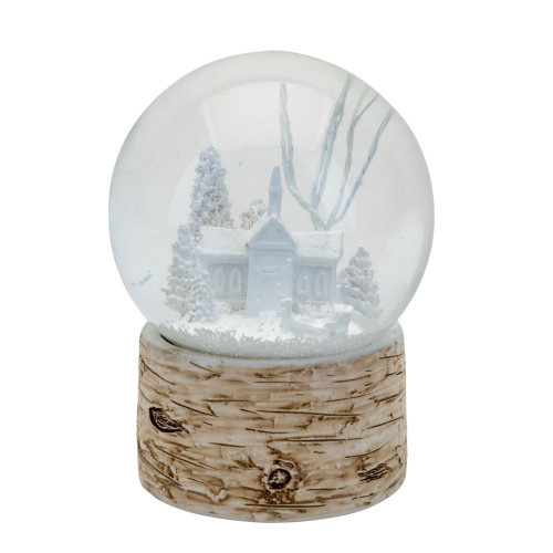 Tree & Birch Snow Globe (10cm)