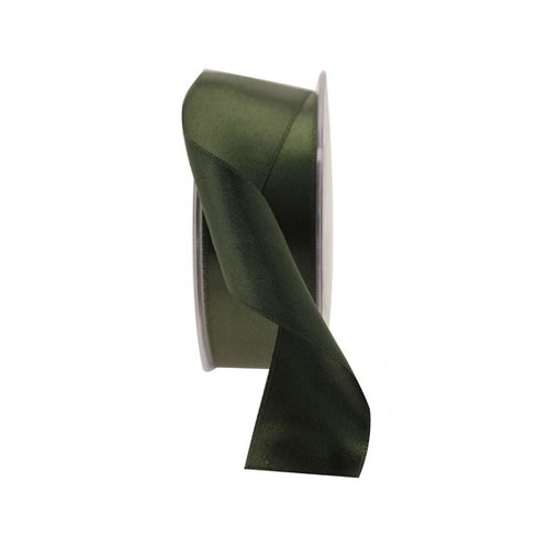 Dark Green Satin Ribbon (38mm)