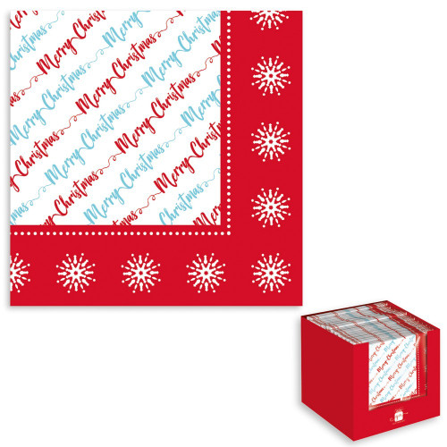 Christmas Contemporary Napkins (Pack of 20)